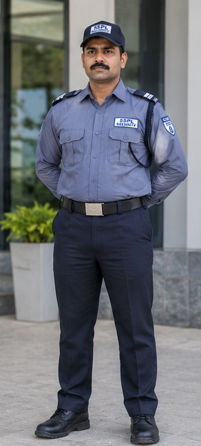 SSPL Security Guard close-up
