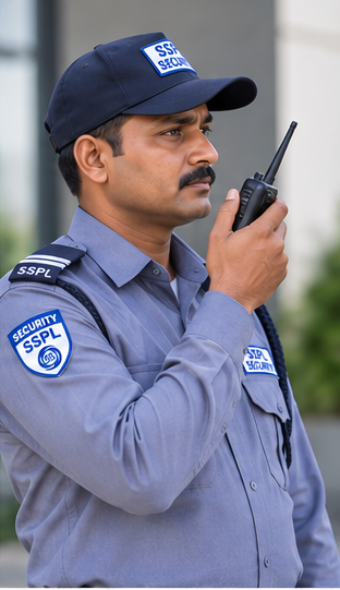 SSPL Security Guard salute